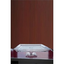 Ayaklı Cam Kare Kek & Pasta Servis Sunum Tabağı Madlen FMA04996