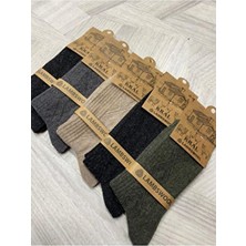 Kral Erkek Çorap Lambswool (5 Çift) Termal His