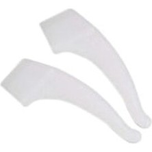 Bver Şeffaf Kaymaz/kaydırmaz Kulak Arkası Silikon Gözlük Sap Ucu Aparatı Turuncu Renkli