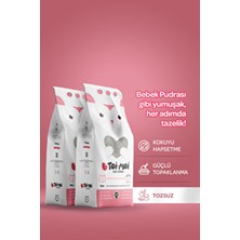 2'li Avantajlı Paketi Tozsuz, Topaklanan, Emiciliği Yüksek Bebek Pudralı Bentonit Kedi Kumu 2X10LT