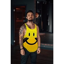 Smıle Gym Fitness Tank Top Sporcu Atleti