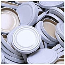 Sarten Kavanoz Kapağı Beyaz 12 Adet