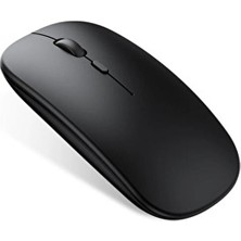 Duhaline Uyumlu Bluetooth Şarjlı Kablosuz Mouse 800/1200/1600 Dpı Ev Ofis İçin Ergonomik Tasarım