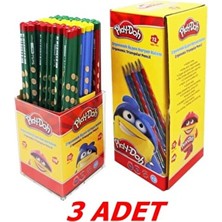 Oluklu Jumbo Üçgen Kurşun Kalem 3 Adet