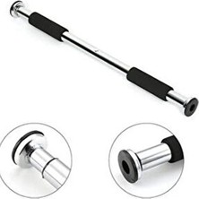 Bej Barfix Demiri Barfiks Çubuğu Koridor Barfiks Barı 80 - 130 cm Arası 100 80 - 100 cm Kapı Arası