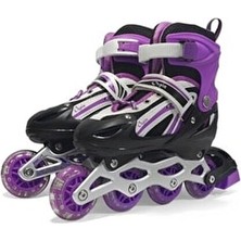 Paten Ayarlanabilir 2 1 |sikli Metal Gövde Alistirma Pateni Isikli Paten