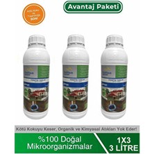 Gws Biowave Foseptik Tanklar Koku ve Atık Giderici - 3 Litre Avantaj Paketi