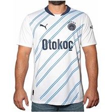 Fenerbahçe PUMA 2024/2025 Deplasman Erkek Forma 775368-02-1 Beyaz Renk ile Modern Tasarım