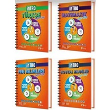 Mozaik 7. Sınıf Matematik Fen Türkçe Sosyal Tüm Dersler Intro Defter Seti 4'lü
