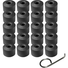 Vw T-Cross 2019-2024 Tekerlek Jant Bijon Kapağı Şifresiz 20 Adet 1K0601173