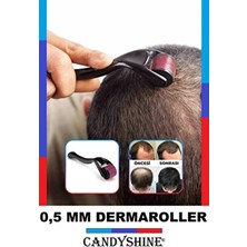 0.5mm 540 Iğneli Dermaroller Saç Güçlendirici Cilt Bakım Aleti