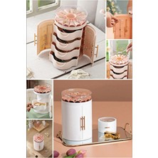 Çekmeceli Kapaklı Askılı Takı Mücevherat Bijuteri Aksesuar Düzenleyici Organizer