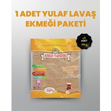 Asrın Tandırı 1 Paket Ekşi Hamurlu Yulaf Lavaş Ekmeği 330 g Doğal ve Katkısız Ürün