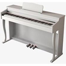 SP064 Wh Piyano(Beyaz) Dijital Piyano ( Tabure & Kulaklık Hedi̇ye )