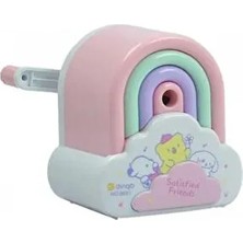 Taros Kollu Kalemtraş Rainbow Pembe 7435