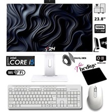 I5-3470 16GB Ram 256GB SSD 24" Pivot Webcam Wifi All In One Bilgisayar T24