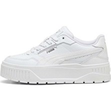Puma Karmen II Idol Sneaker Unisex Spor Ayakkabı Beyaz Suni Deri Konforlu Tasarım