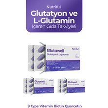 Glutawell Glutatyon ve L-Glutamin Içeren 90 Tablet 3'lü Fırsat