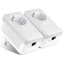 TL-PA4010PKIT, AV600 Ac Güç Soketli Powerline Adaptör Başlangıç Kiti