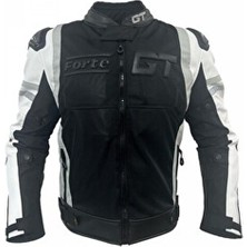 ForteGT Forte GT 2003001  Titan Siyah-Gri Motosiklet Mont 3XL Ayarlanabilir Polyester Malzeme ile Güvenli Kullanım
