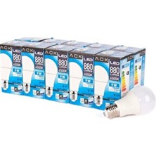 Ack LED Ampul 6500K Beyaz Işık 9W E27