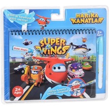 Gepettoys Harika Kanatlar Sihirli Boyama Kitabı Su İle Boyama Eğlencesi 2+ Yaş İçin