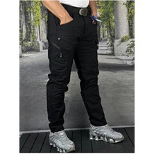 Unısex Soft Shell Su Dayanıklı ve Rüzgar Geçirmez Içi Polarlı Kışlık Taktik Pantolon