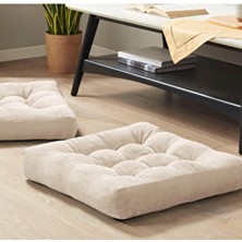 Dekoratif Rual Yer Oturma & Paleti Minderi 55X55X10 cm Yoga Minderi Bahçe Balkon Minderi