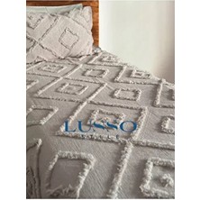 Iskandinav Tek Kişilik Cappuccino Yatak Örtüsü 180 x 250 Tek Yastık Single