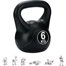 6 kg Kettlebell Çaydanlık Tipi Dambıl Ağırlık