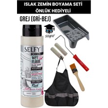 Selfy Decor Islak Zemin Boya Seti 500 cc Mutfak Tezgah Fayans Lavabo Küvet Tuvalet Zemin