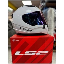 Rapıd 2 Beyaz Kask - Gökkuşağı Vizörlü