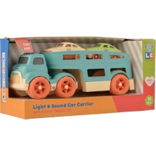 Lc Sesli ve Işıklı Taşıyıcı Tır 3 Parça