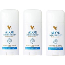 Forever Living Aloe Ever Shield Krem Deodorant Çubuğu x 3'lü Paket Unisex Aloe Vera İçerikli