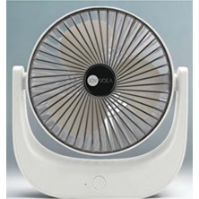 3 Kademeli Usbli Şarj Edilebilir 210 Derece Dönebilen Sessiz Ofis Ev Tipi Taşınabilir Fan & Pervane