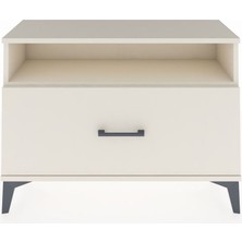 Arges Şifonyer Tek Raflı Tek Çekmeceli 88X30X64 Aytaşı-Aytaşı