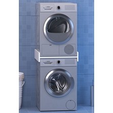 Braddy Banyo Dolabı Çamaşır ve Kurutma Makinesi Dolabı Beyaz