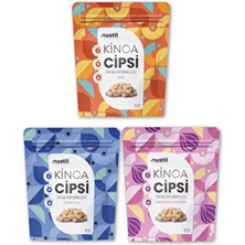 Nustil Kinoa Cipsi Tanışma Paketi Glutensiz Vegan Katkısız Atıştırmalık