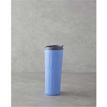 English Home Good Mood Napoli Mavi Çelik Travel Mug 500 ml Uzun Süre Sıcak Tutma Özelliği