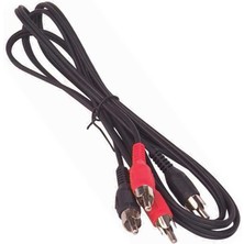 2 Rca + 2 Rca Kablo 5 Metre (5'li Paket)