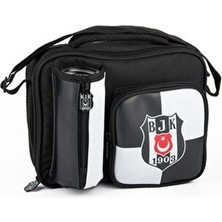 Beşiktaş Official Lisanslı Bjk 1903 Logo Desenli Suni Deri 3 Bölmeli Beslenme Çantası 25362