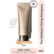 Resh Lab Pearly Glow Tinted Krem SPF50+ Pa+++ - Dark Tüm Cilt Tipleri İçin Ton Eşitleyici Niacinamide