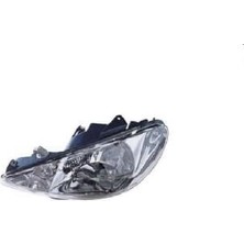 Peugeot 206 Ön Far Şeffaf Sol 2002 Sonrası Uyumlu