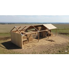 Mandıra & Depo & Garaj Ahşap Birleştirme Aparat Seti (9x9 cm ve 10X10 cm Aparat Ölçüsü Seçenekleriyle)