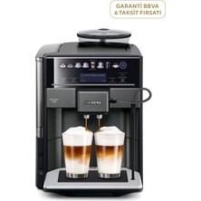 TE657319RW Eq6 Plus S700 Koyu Inoks Siyah Tam Otomatik Kahve Makinesi