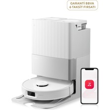 Qrevo Edge 5V1 Beyaz Islak ve Kuru Akıllı Robot Süpürge