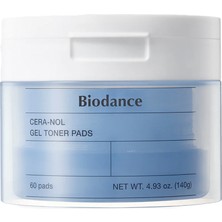 Biodance Cera-Nol Gel Toner Pads Anında Nemlendirici ve Serinletici Buzul Sulu 60'lı Jel Toner Ped