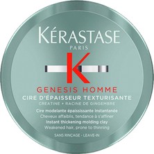 Genesis Homme Cire D'epaisseur Texturisante Saç Şekillendirici Wax 75 ml