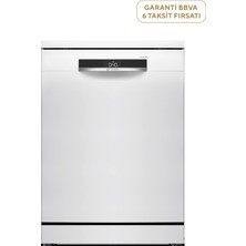 SMS6EKW63T Serie 6 Beyaz 6 Programlı Bulaşık Makinesi