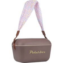 Prinkstyle Animal Classic Pamuk ve Deri Kayışlı Mauve Gold Soğuk ve Sıcak Tutucu Termal Çanta 20 Lt